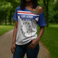 Custom Cape Verde Pride Cross Shoulder Shirt Blue Sharks Rising