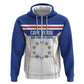 Custom Cape Verde Pride Hoodie Blue Sharks Rising - African Pride