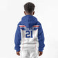 Custom Cape Verde Pride Kid Hoodie Blue Sharks Rising - African Pride