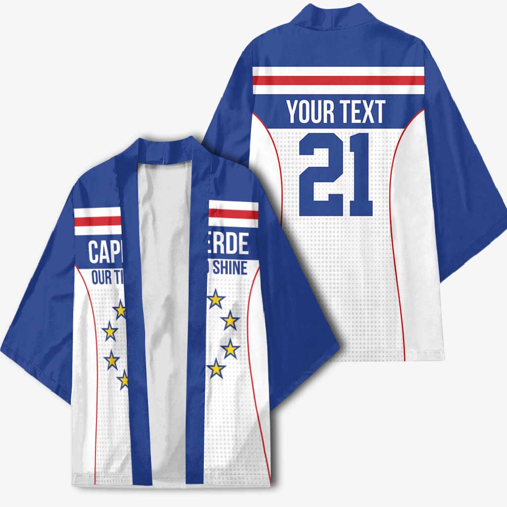Custom Cape Verde Pride Kimono Blue Sharks Rising