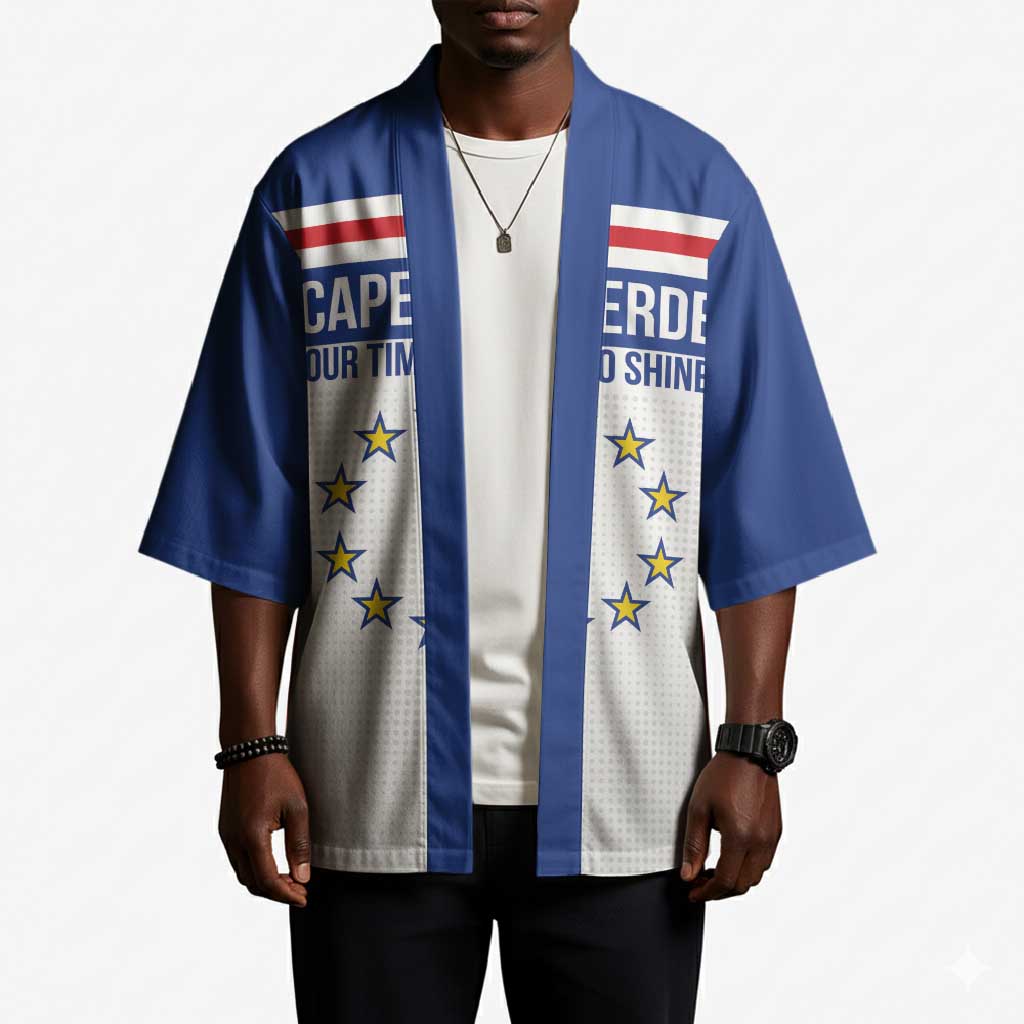 Custom Cape Verde Pride Kimono Blue Sharks Rising