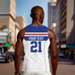 Custom Cape Verde Pride Men Tank Top Blue Sharks Rising - African Pride