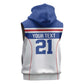 Custom Cape Verde Pride Sleeveless Zip Hoodie Blue Sharks Rising - African Pride