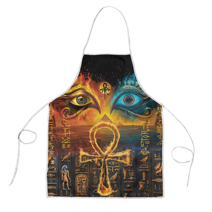 Eye of Ra and Eye of Horus Apron Power and Magic Ancient Egyptian Mythology