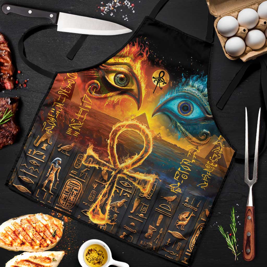 Eye of Ra and Eye of Horus Apron Power and Magic Ancient Egyptian Mythology