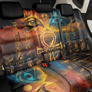 Eye of Ra and Eye of Horus Back Car Seat Cover Power and Magic Ancient Egyptian Mythology