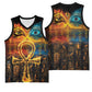 Eye of Ra and Eye of Horus Basketball Jersey Power and Magic Ancient Egyptian Mythology LT9