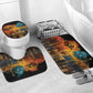 Eye of Ra and Eye of Horus Bathroom Set Power and Magic Ancient Egyptian Mythology