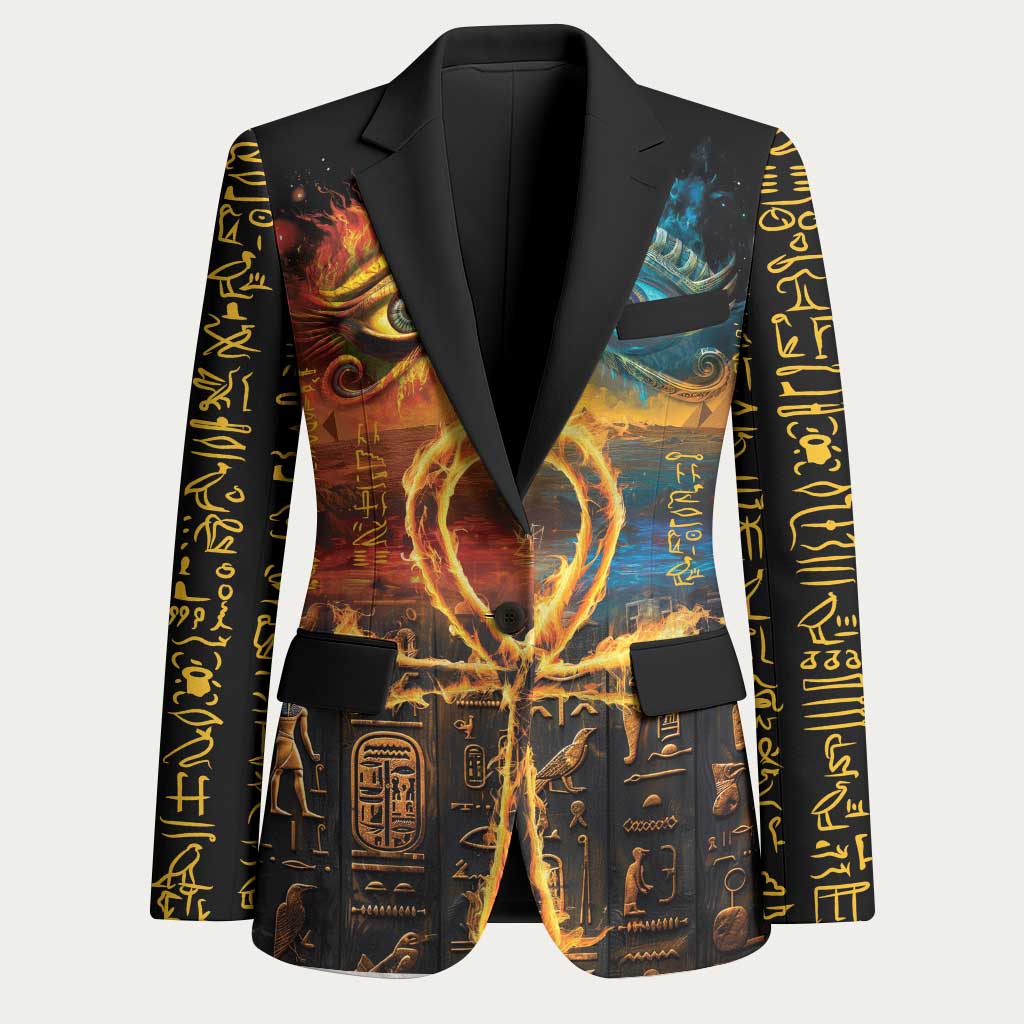 Eye of Ra and Eye of Horus Blazer Power and Magic Ancient Egyptian Mythology