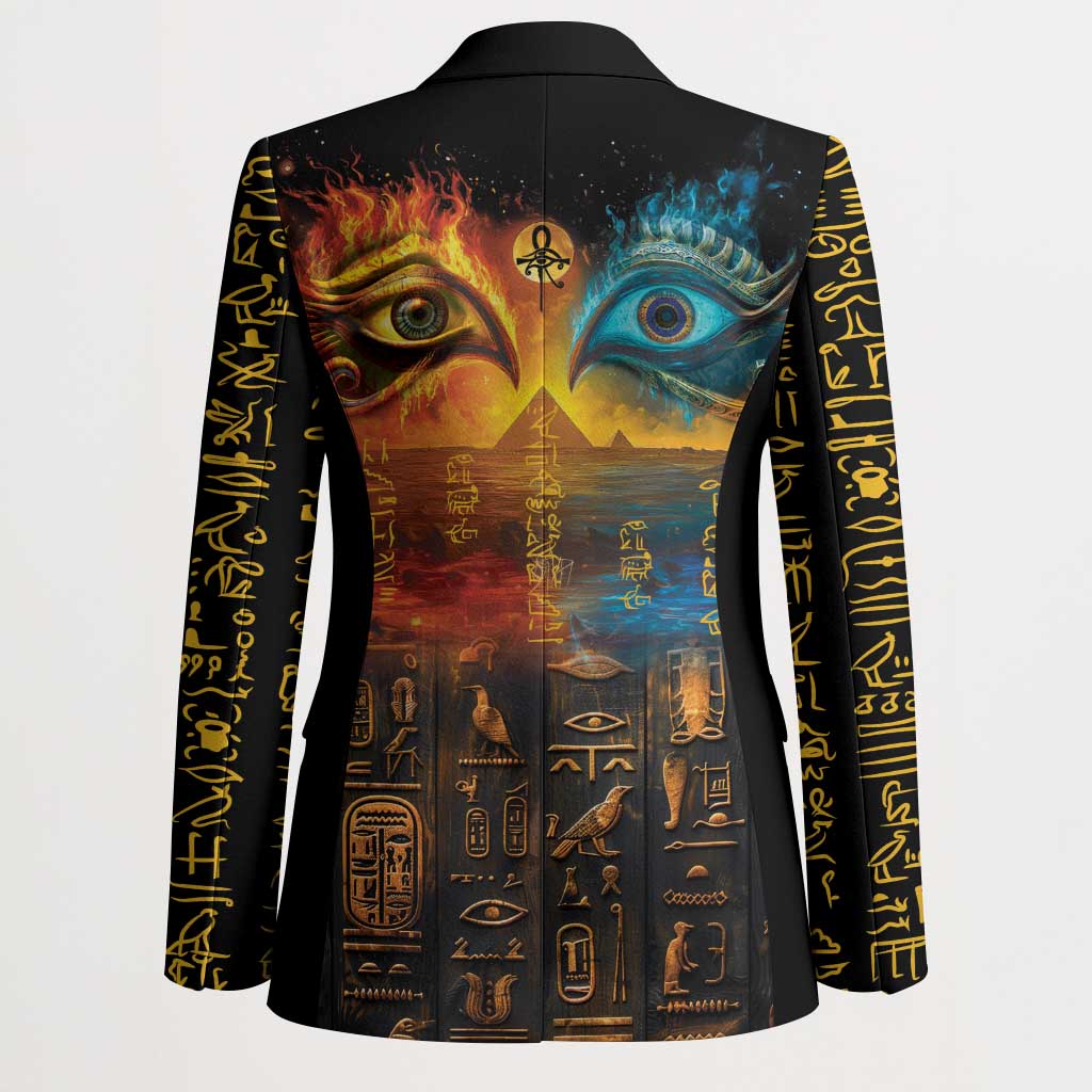 Eye of Ra and Eye of Horus Blazer Power and Magic Ancient Egyptian Mythology