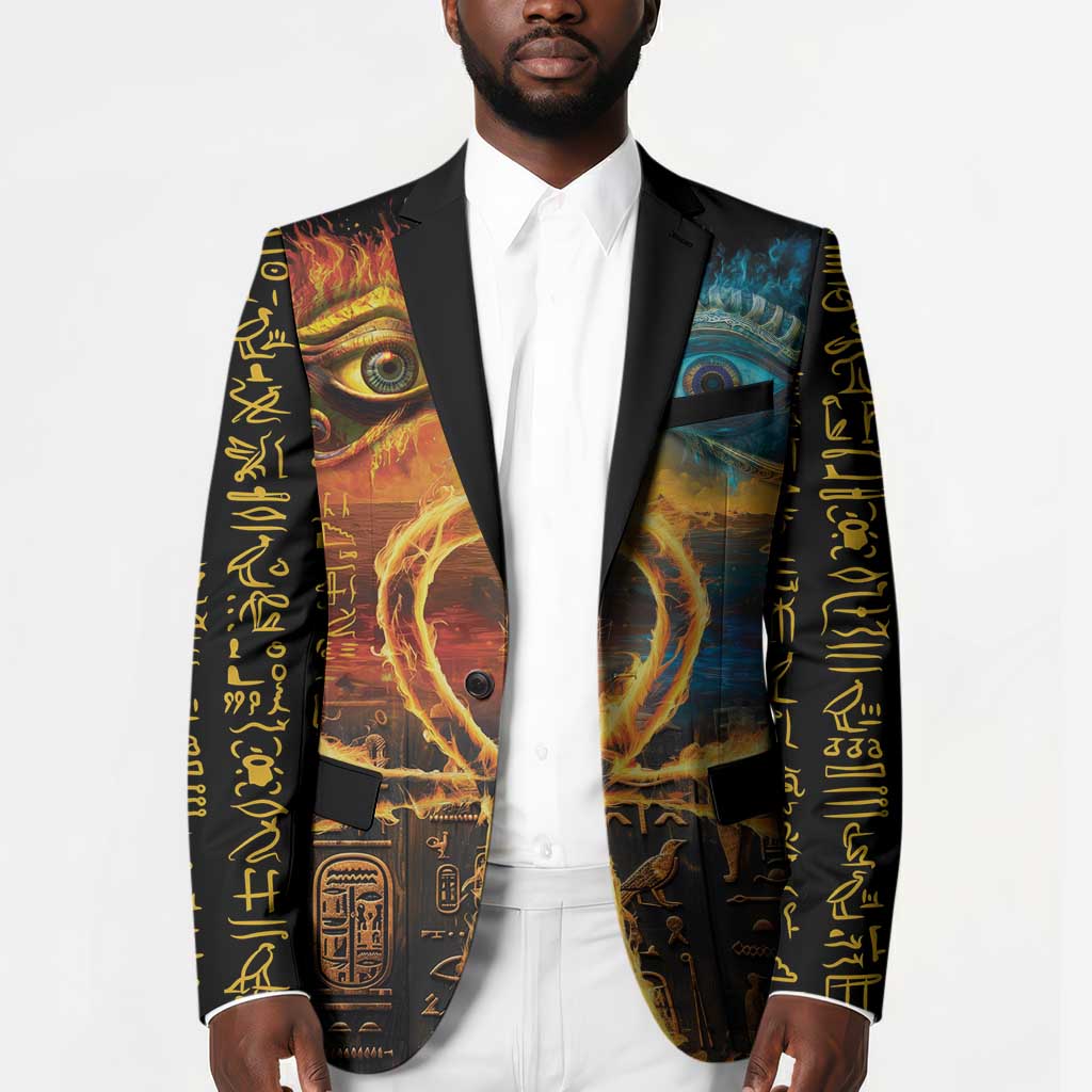 Eye of Ra and Eye of Horus Blazer Power and Magic Ancient Egyptian Mythology