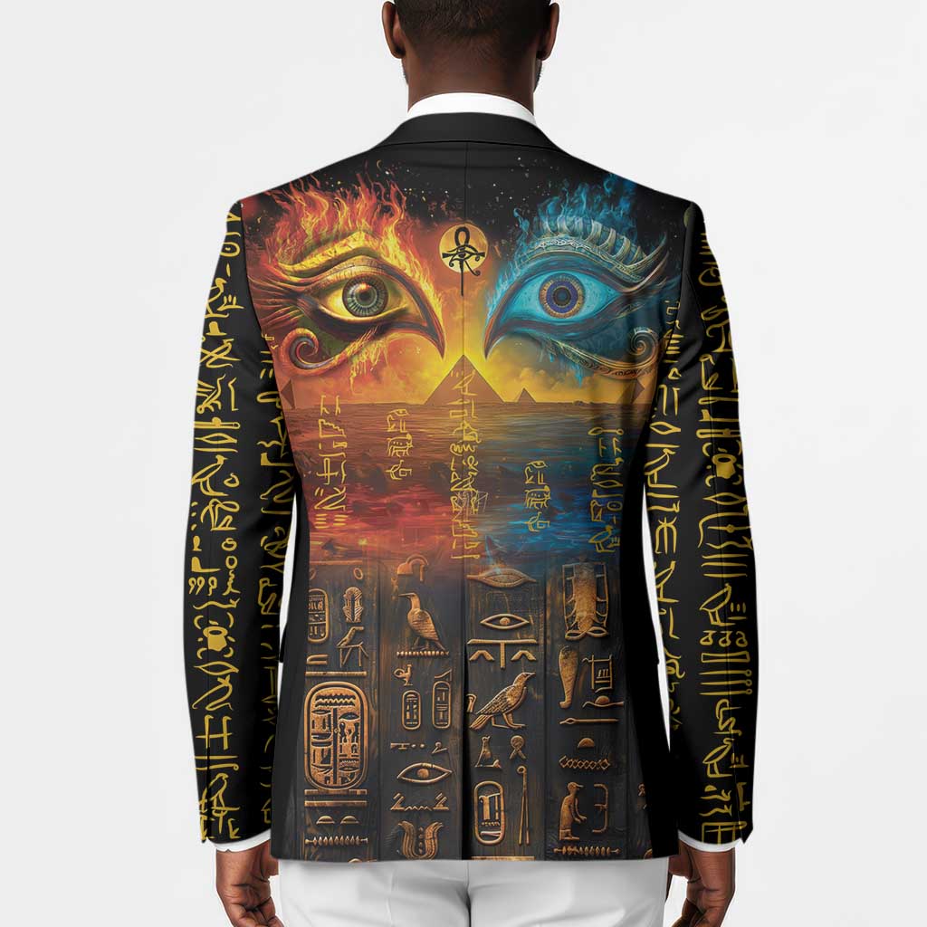 Eye of Ra and Eye of Horus Blazer Power and Magic Ancient Egyptian Mythology