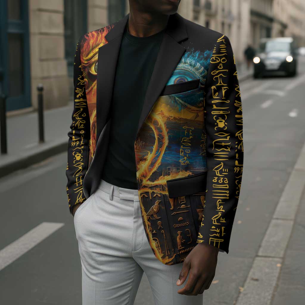 Eye of Ra and Eye of Horus Blazer Power and Magic Ancient Egyptian Mythology
