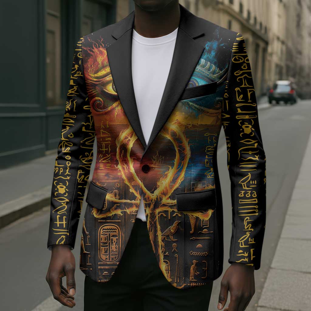 Eye of Ra and Eye of Horus Blazer Power and Magic Ancient Egyptian Mythology