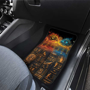 Eye of Ra and Eye of Horus Car Mats Power and Magic Ancient Egyptian Mythology