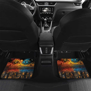 Eye of Ra and Eye of Horus Car Mats Power and Magic Ancient Egyptian Mythology