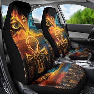 Eye of Ra and Eye of Horus Car Seat Cover Power and Magic Ancient Egyptian Mythology