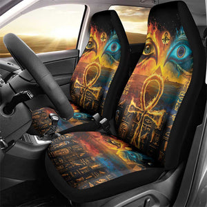 Eye of Ra and Eye of Horus Car Seat Cover Power and Magic Ancient Egyptian Mythology