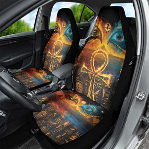 Eye of Ra and Eye of Horus Car Seat Cover Power and Magic Ancient Egyptian Mythology