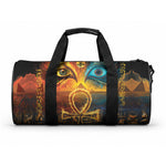 Eye of Ra and Eye of Horus Duffle Bag Power and Magic Ancient Egyptian Mythology