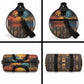 Eye of Ra and Eye of Horus Duffle Bag Power and Magic Ancient Egyptian Mythology