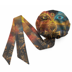 Eye of Ra and Eye of Horus Easy Headwrap Power and Magic Ancient Egyptian Mythology