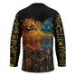 Eye of Ra and Eye of Horus Hockey Jersey Power and Magic Ancient Egyptian Mythology