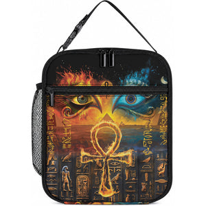 Eye of Ra and Eye of Horus Lunch Bag Power and Magic Ancient Egyptian Mythology