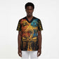 Eye of Ra and Eye of Horus Scrub Top Power and Magic Ancient Egyptian Mythology