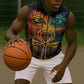 Eye of Ra and Eye of Horus Sleeveless Zip Hoodie Power and Magic Ancient Egyptian Mythology - African Pride