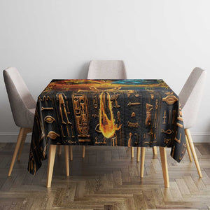 Eye of Ra and Eye of Horus Tablecloth Power and Magic Ancient Egyptian Mythology