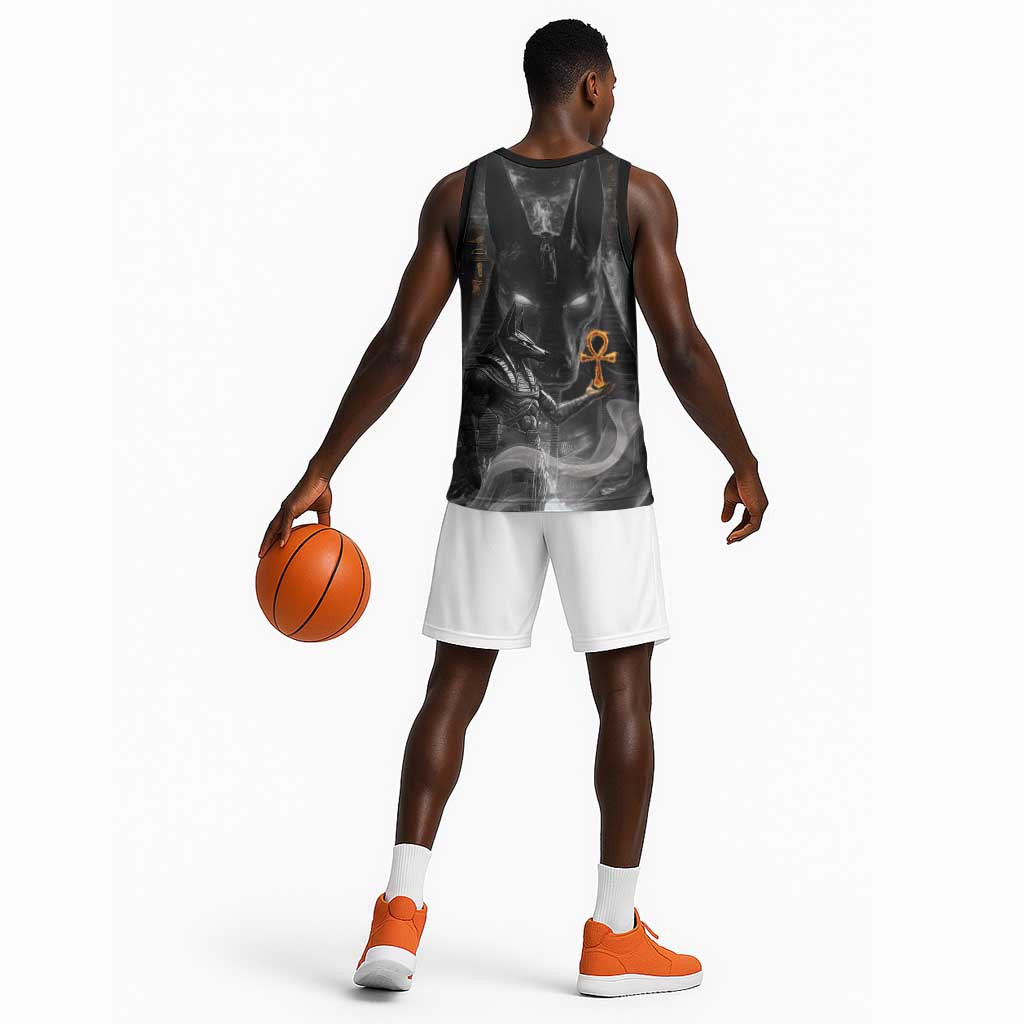 Mythical Anubis Basketball Jersey The Egyptian God of Death LT9