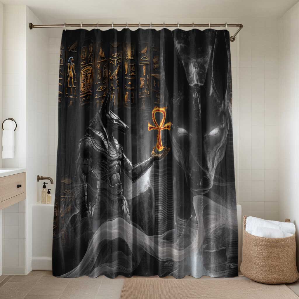 Mythical Anubis Bathroom Set The Egyptian God of Death