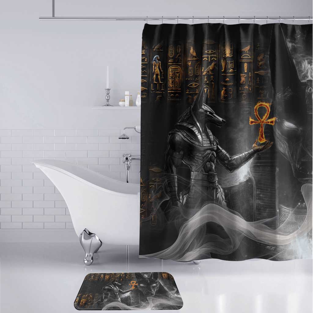 Mythical Anubis Bathroom Set The Egyptian God of Death