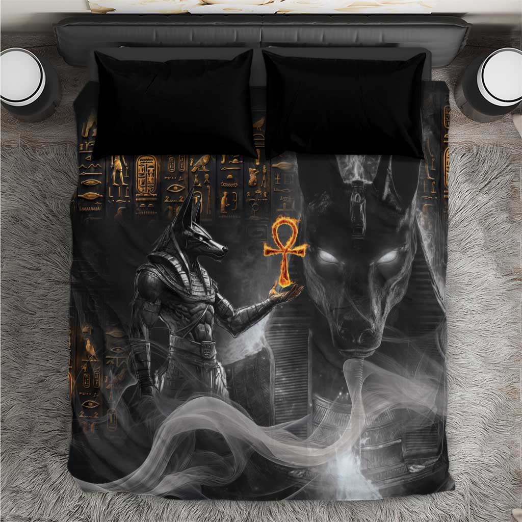 Mythical Anubis Bedding Set The Egyptian God of Death