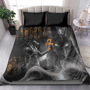 Mythical Anubis Bedding Set The Egyptian God of Death