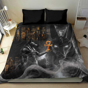 Mythical Anubis Bedding Set The Egyptian God of Death