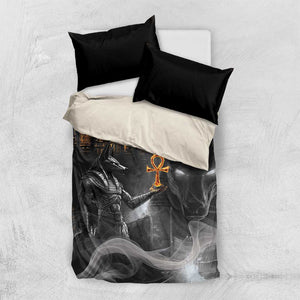 Mythical Anubis Bedding Set The Egyptian God of Death