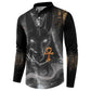 Mythical Anubis Button Sweatshirt The Egyptian God of Death