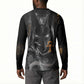 Mythical Anubis Button Sweatshirt The Egyptian God of Death