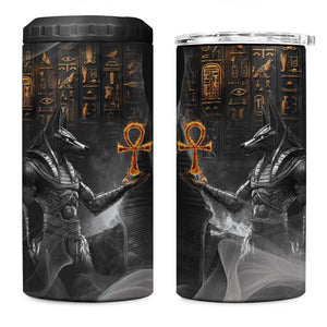 Mythical Anubis 4 in 1 Can Cooler Tumbler The Egyptian God of Death