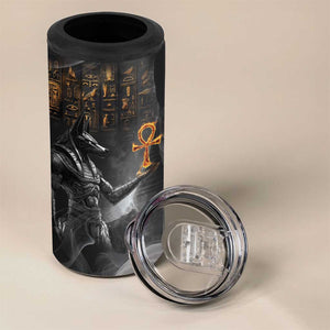 Mythical Anubis 4 in 1 Can Cooler Tumbler The Egyptian God of Death