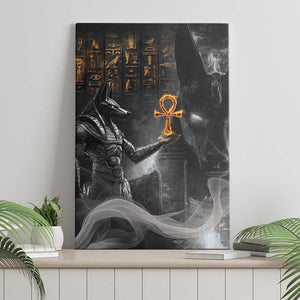 Mythical Anubis Canvas Wall Art The Egyptian God of Death