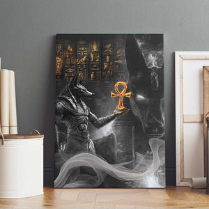 Mythical Anubis Canvas Wall Art The Egyptian God of Death