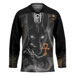 Mythical Anubis Hockey Jersey The Egyptian God of Death