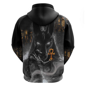 Mythical Anubis Hoodie The Egyptian God of Death