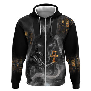 Mythical Anubis Hoodie The Egyptian God of Death