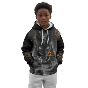 Mythical Anubis Kid Hoodie The Egyptian God of Death