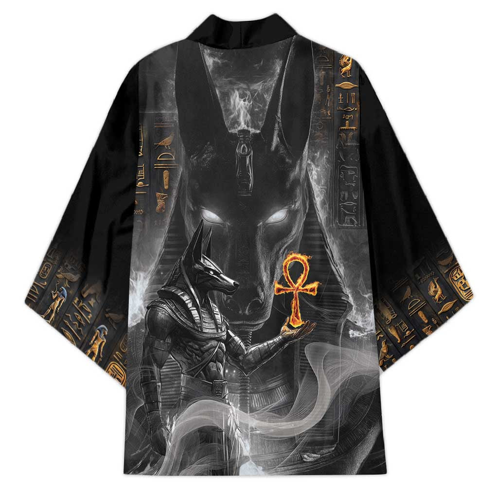 Mythical Anubis Kimono The Egyptian God of Death
