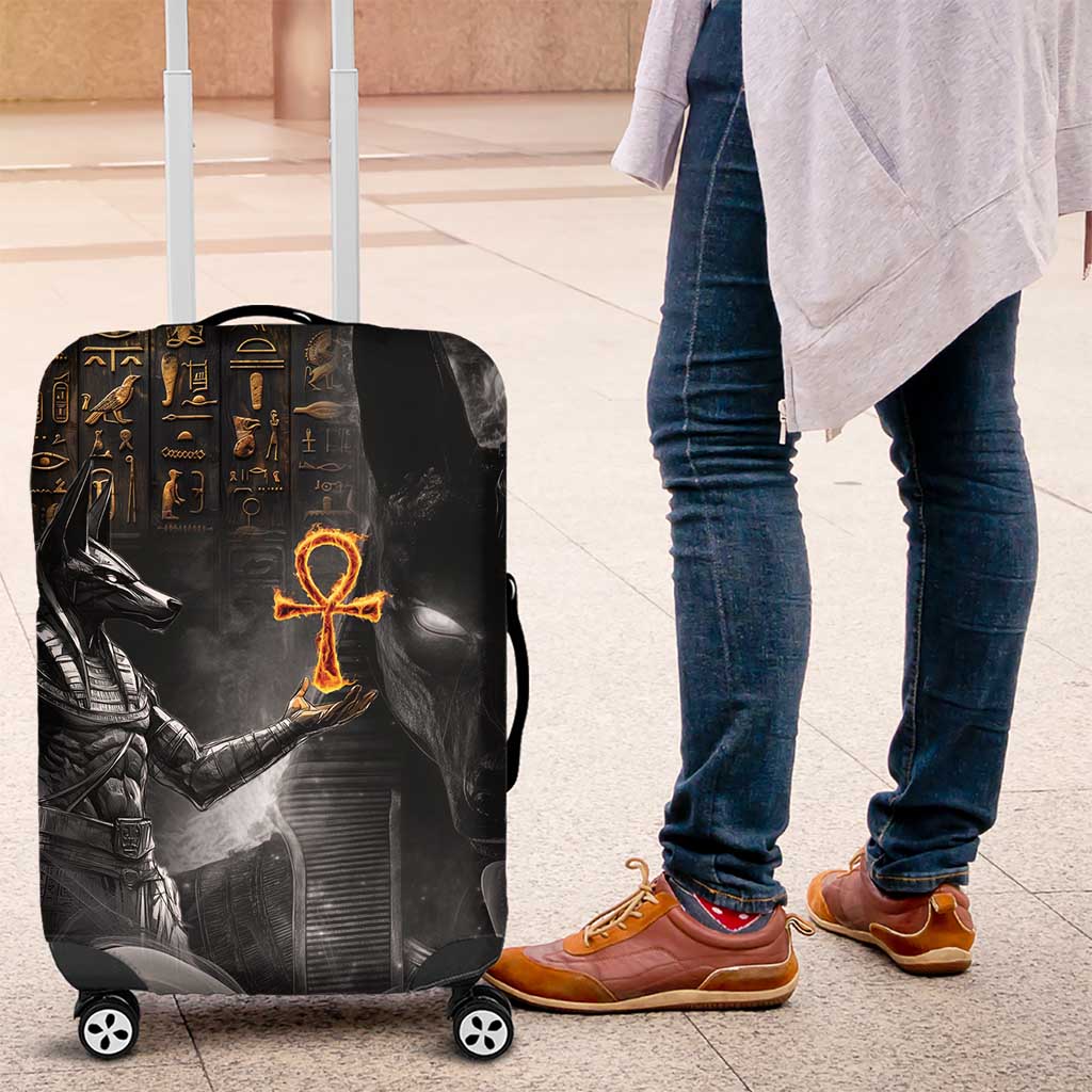 Mythical Anubis Luggage Cover The Egyptian God of Death